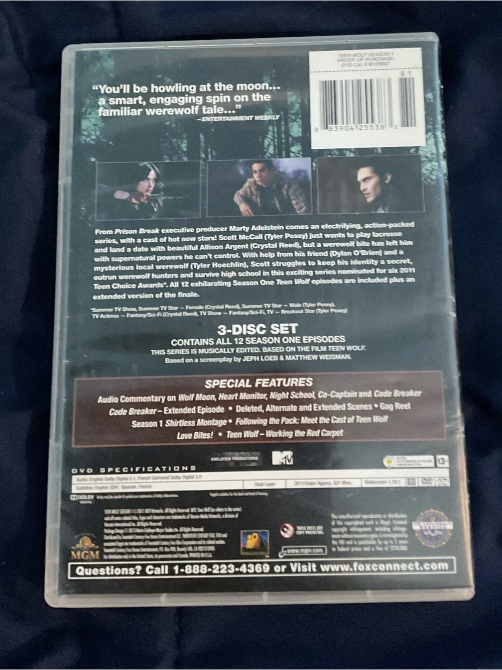 Teen Wolf DVD Box Set Collection -